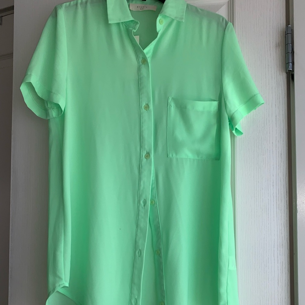 Minty top!!